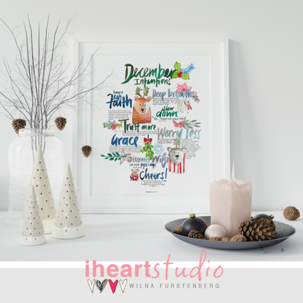 December Intentions Printable 2019 - Image 3